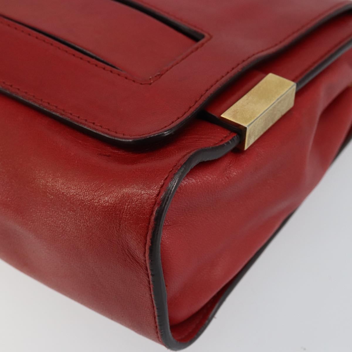 Chloe Elle Chain Clutch Leather