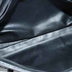 Bally Vintage Chain Shoulder Bag Quilted Leather