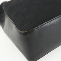 Gucci Vintage Zip Hobo GG Canvas and Leather