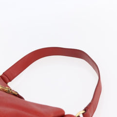 Salvatore Ferragamo Gancini Shoulder Bag Leather
