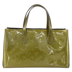 Louis Vuitton Wilshire Handbag Monogram Vernis