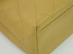 Chanel Coco Top Handle Bag Quilted Caviar