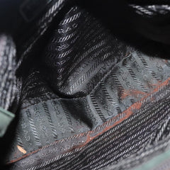 Prada Tall Zip Top Hobo Soft Calf