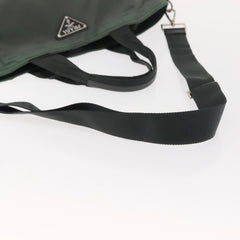 Prada Vela Convertible Tote Tessuto