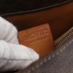 Celine Vintage Macadam Tote bag Canvas and Leather