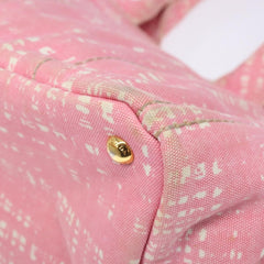 Prada Canapa Open Tote Canvas