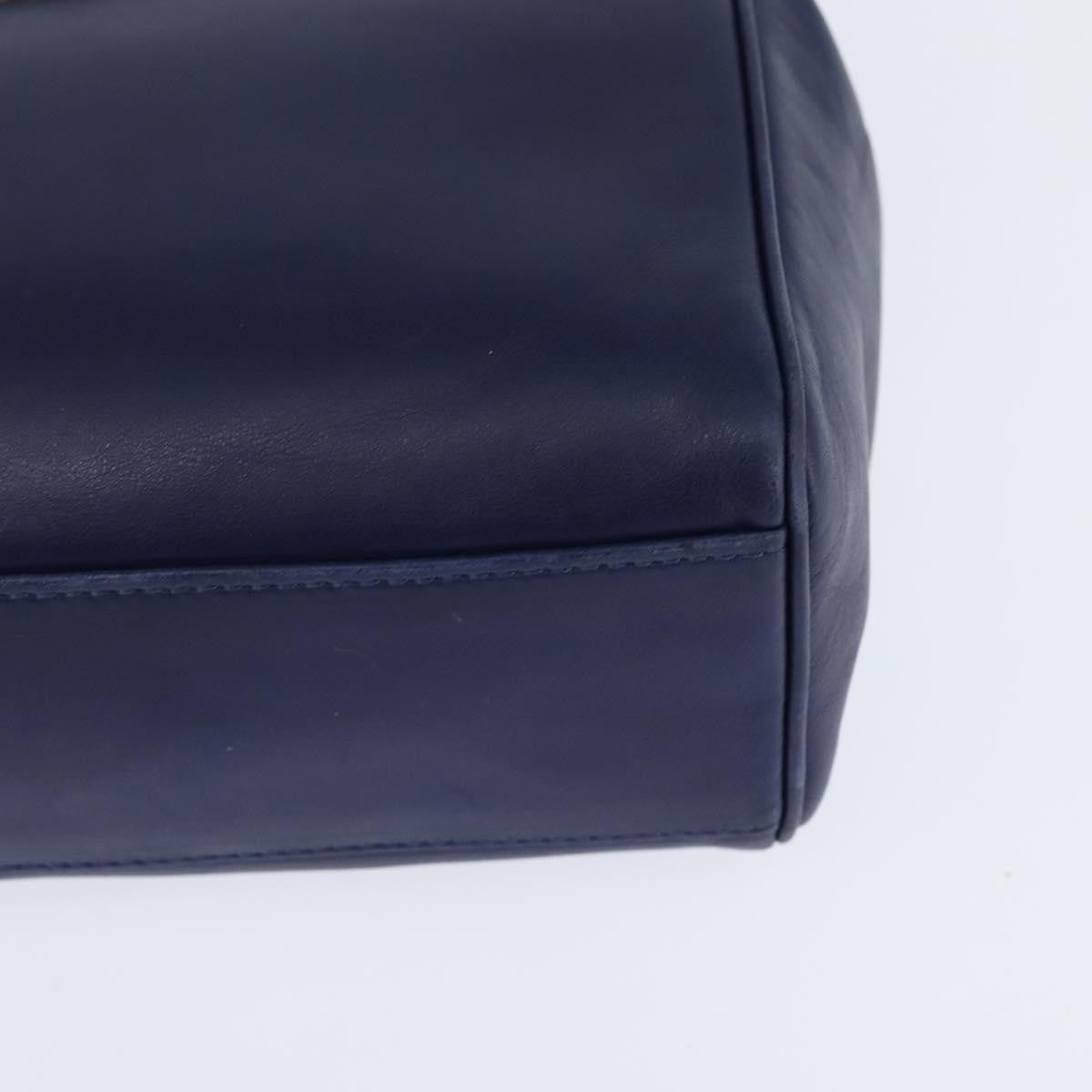 Celine Circle Logo Handbag Leather