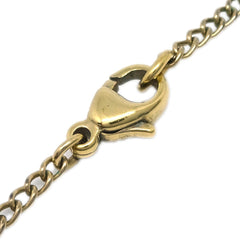 Chanel CC Pendant Necklace Metal