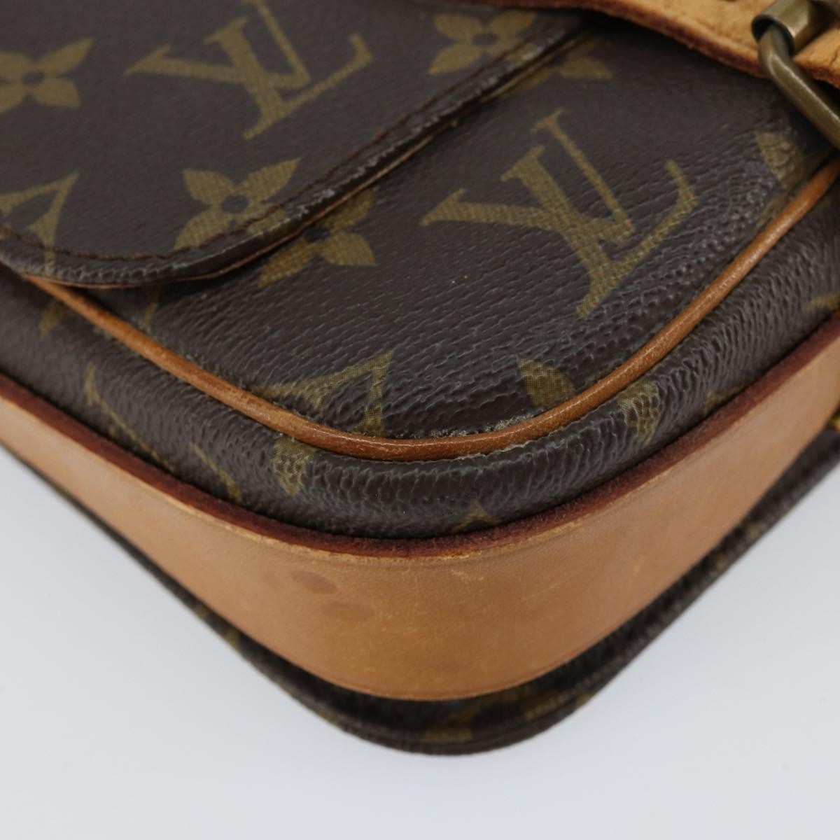 Louis Vuitton Cartouchiere Handbag Monogram Canvas
