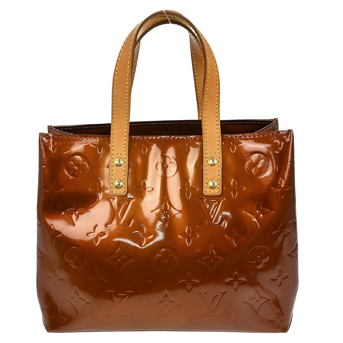 Louis Vuitton Reade Handbag Monogram Vernis