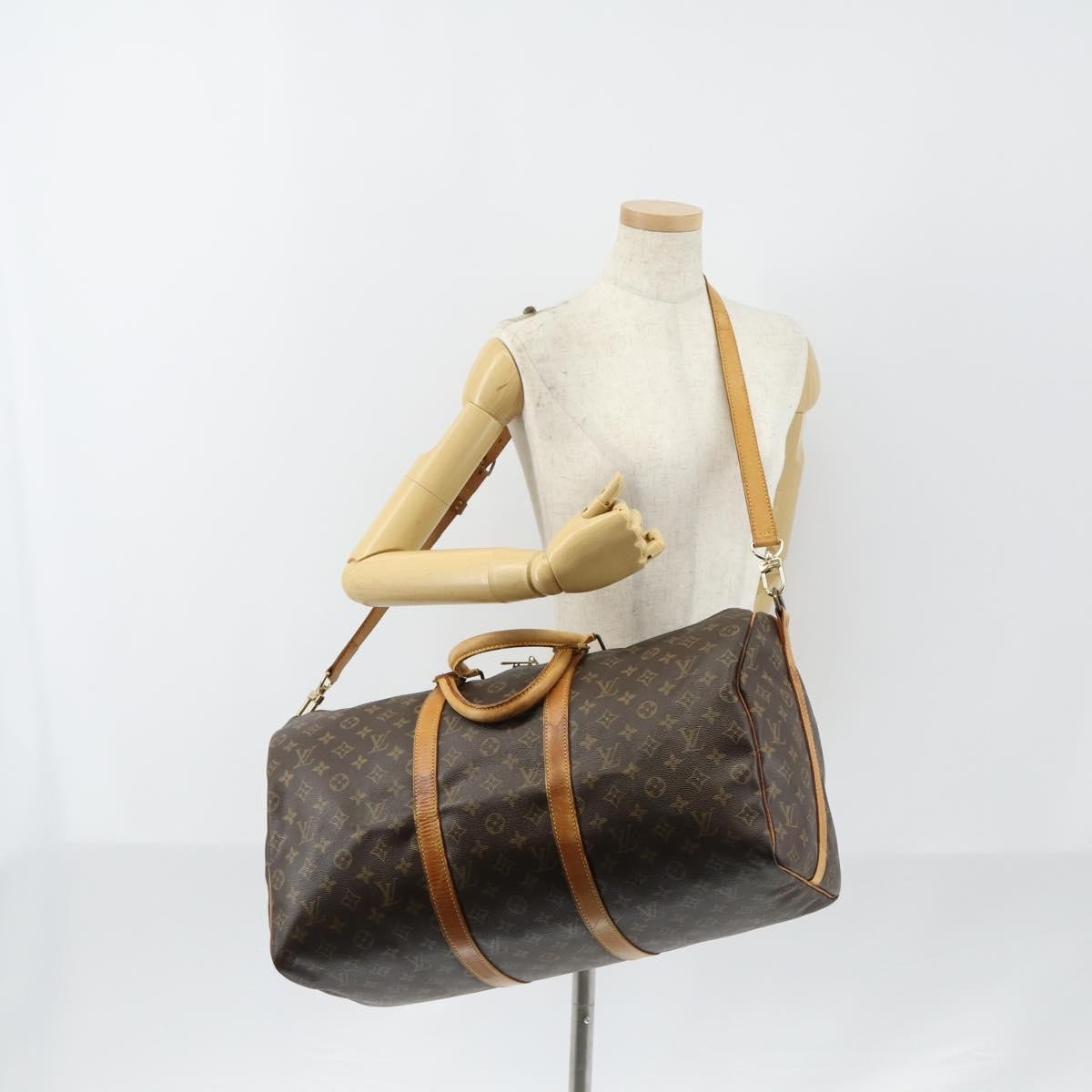 Louis Vuitton Keepall Bandouliere Bag Monogram Canvas