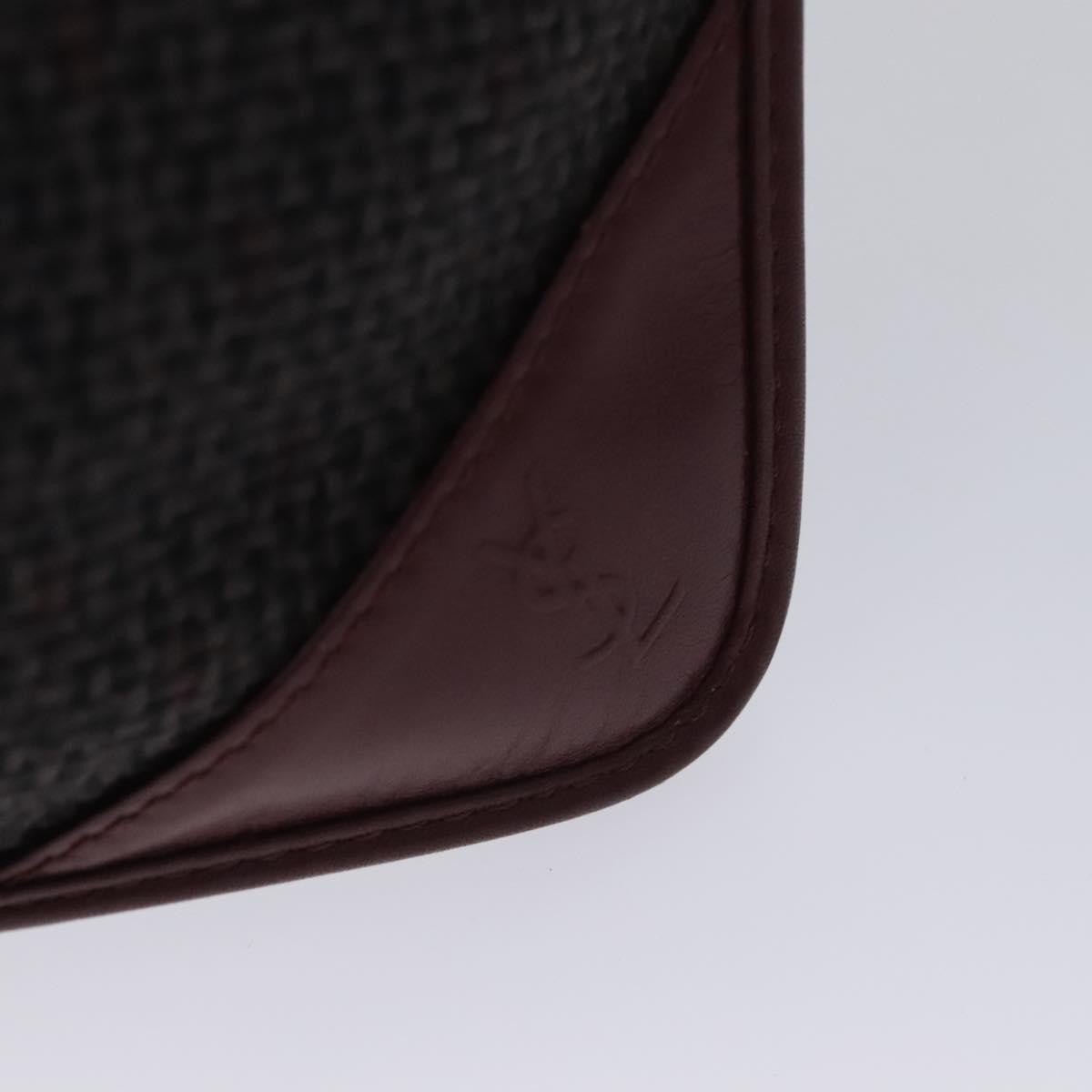 Saint Laurent Zipped Pouch Canvas