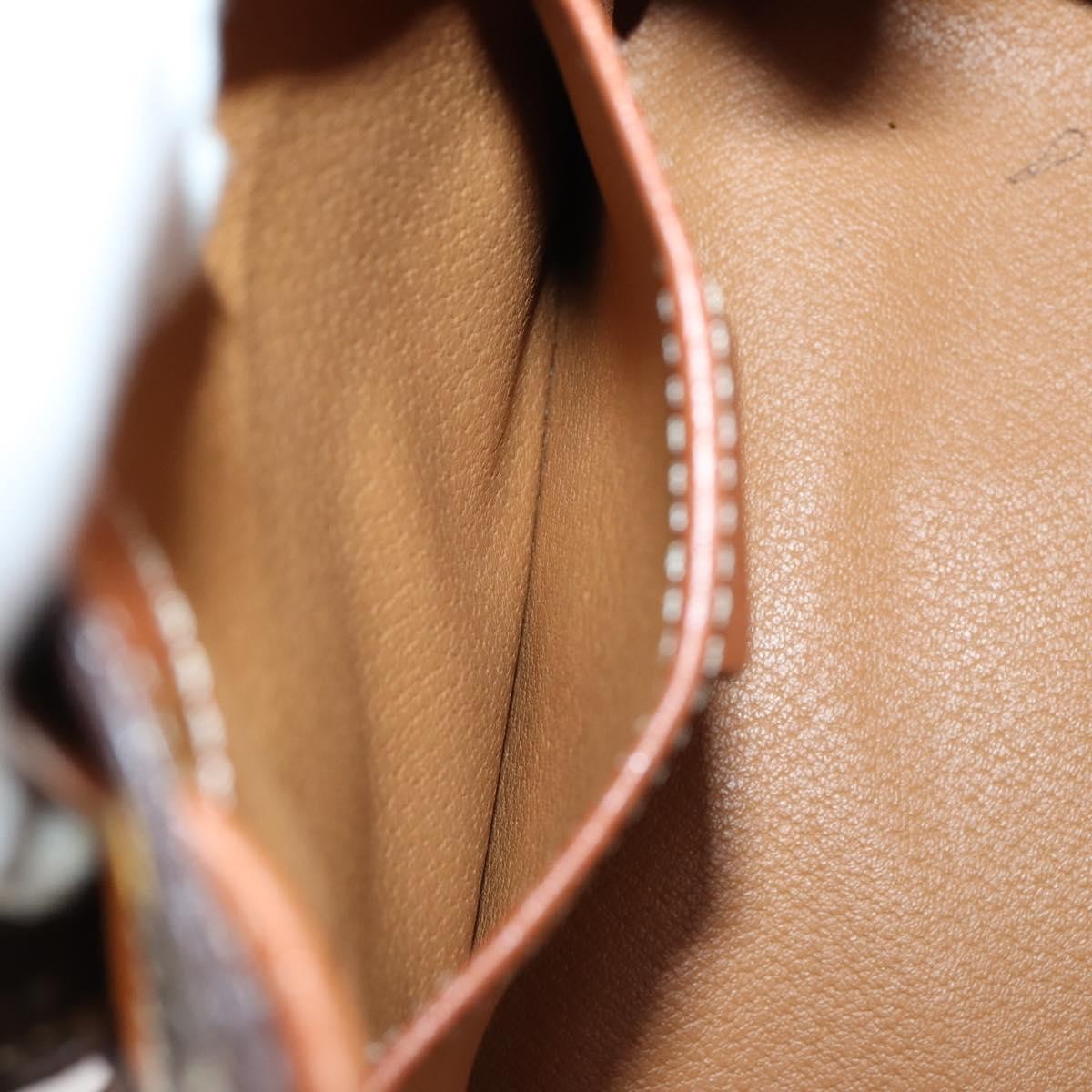 Celine Vintage Macadam Backpack Canvas and Leather