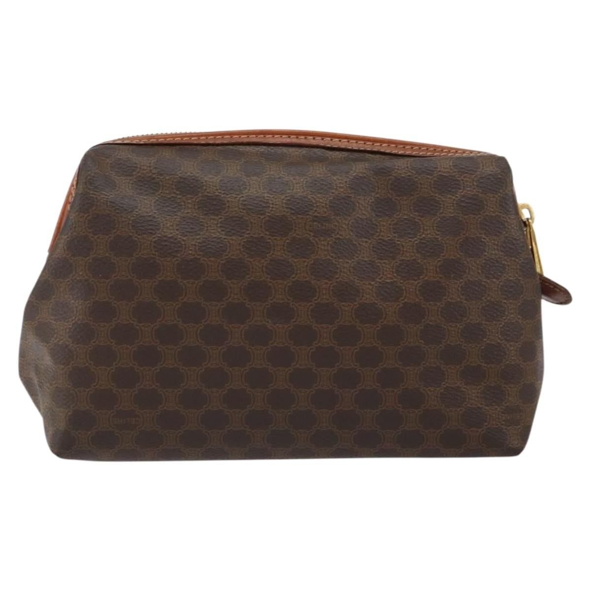 Celine Macadam Pochette Canvas and Leather