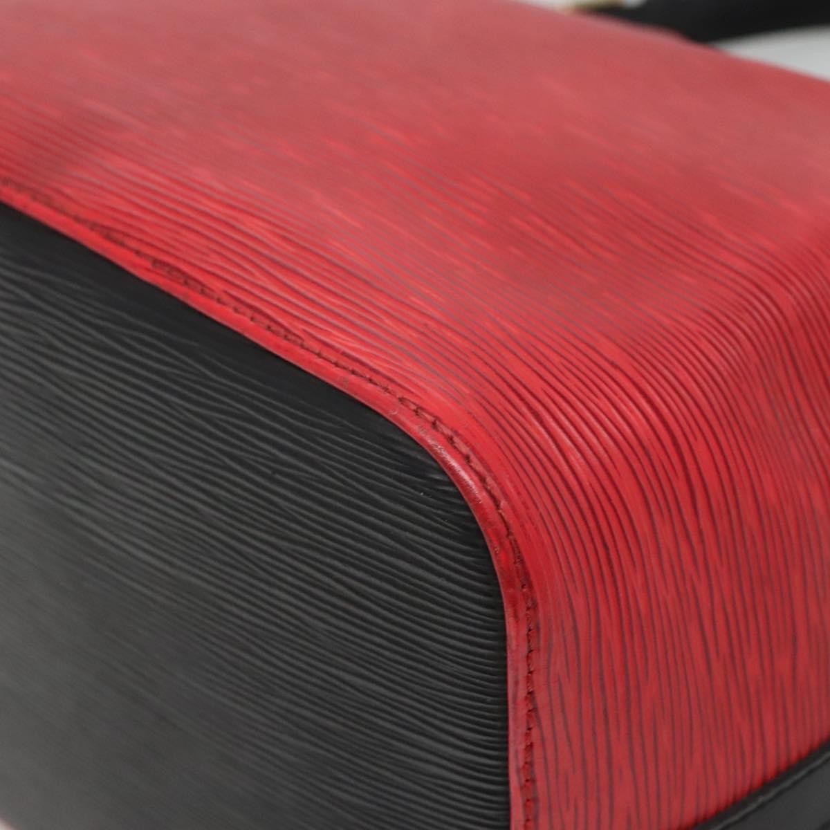 Louis Vuitton Petit Noe Handbag Two Tone Epi Leather