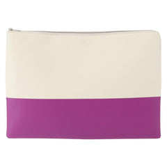 Celine Bicolor Solo Clutch Leather