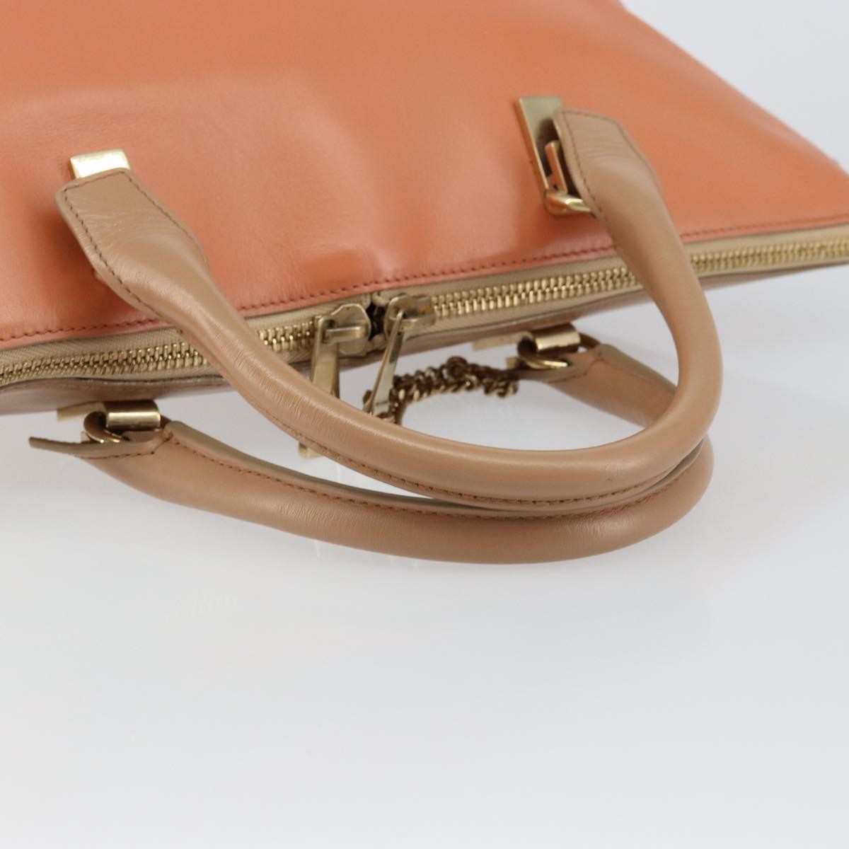 Chloe Bicolor Baylee Satchel Leather