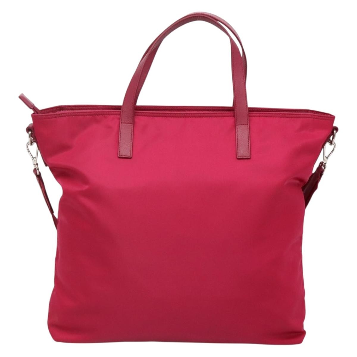Prada Convertible Front Pocket Tote Tessuto