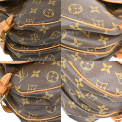 Louis Vuitton Saumur Handbag Monogram Canvas