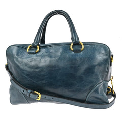 Prada Convertible Bauletto Bag Vitello Shine