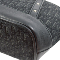 Christian Dior Vintage Trotter Handbag Canvas