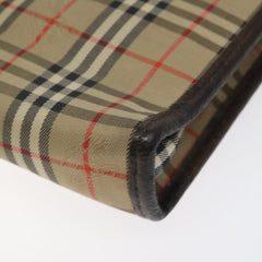 Burberry Nova check Pochette Canvas