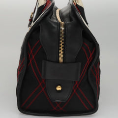 Prada Convertible Boston Bag Vitello Shine