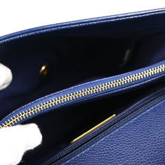 Chanel Chic Affinity Top Handle Bag Stitched Caviar