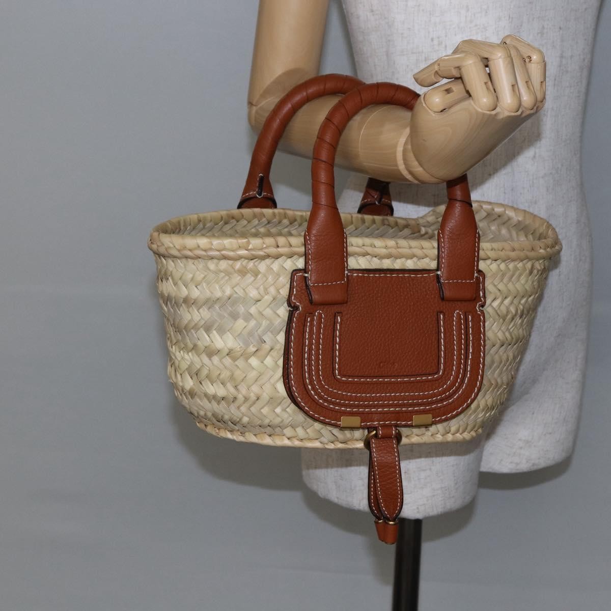 Chloe Marcie Tote RAFFIA