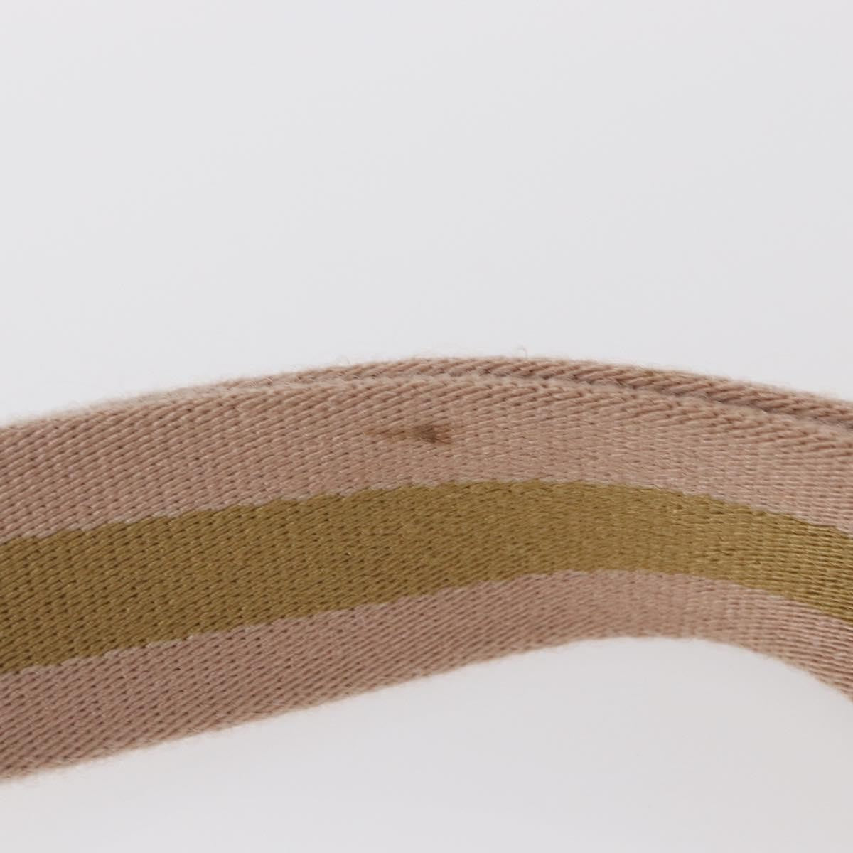 Gucci Vintage Double Belt Bag GG Canvas with Leather