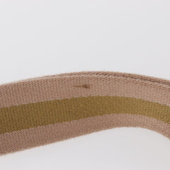 Gucci Vintage Double Belt Bag GG Canvas with Leather