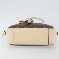Louis Vuitton Saintonge Handbag Monogram Canvas with Leather