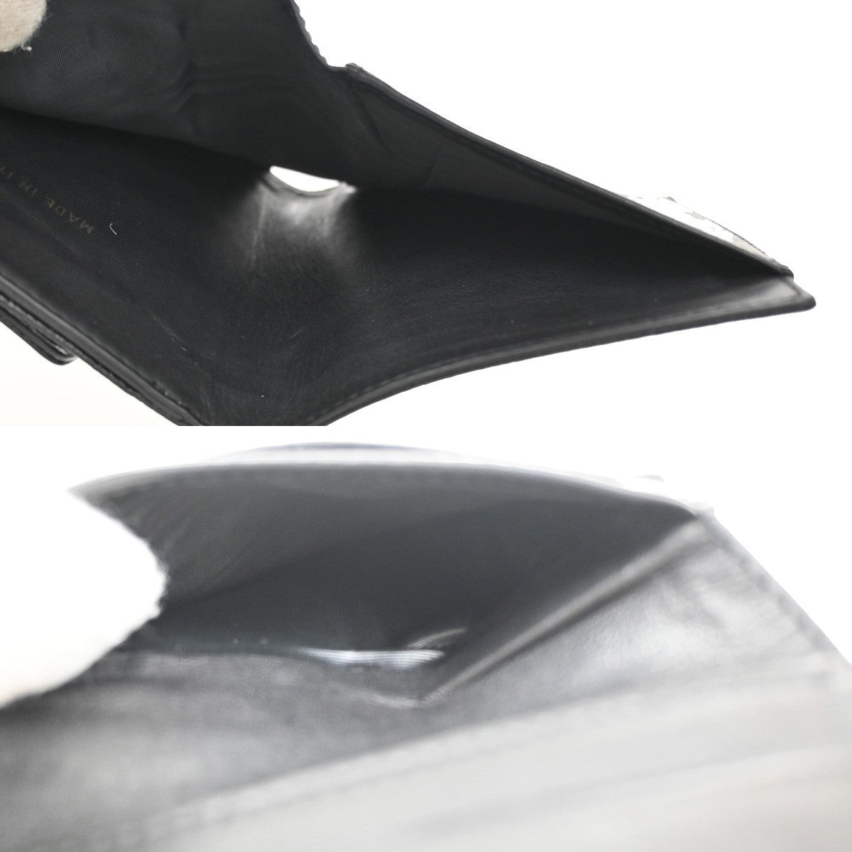 Chanel Timeless Trifold Wallet Leather