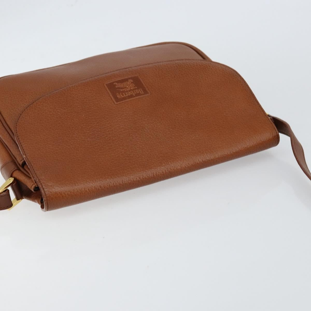 Burberry Flap Shoulder Bag Leather