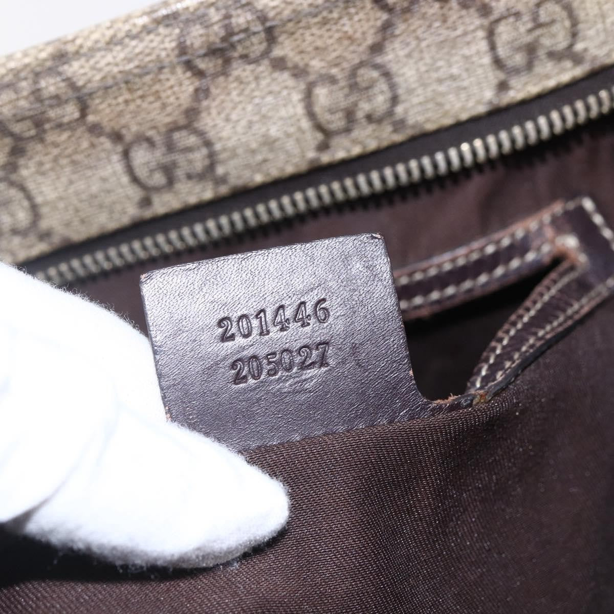 Gucci Zip Top Messenger Bag GG Coated Canvas