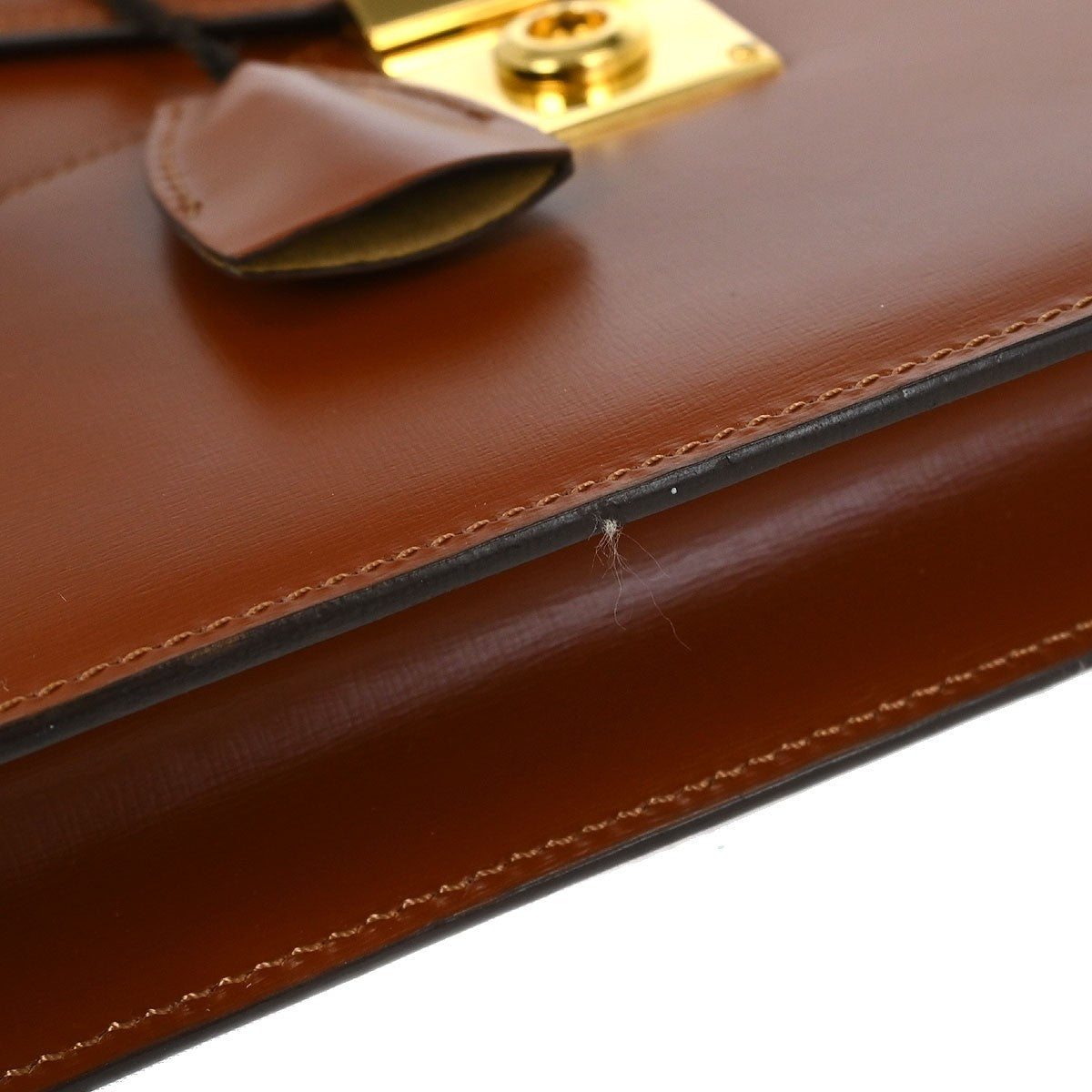 Loewe Leather Briefcase Leather