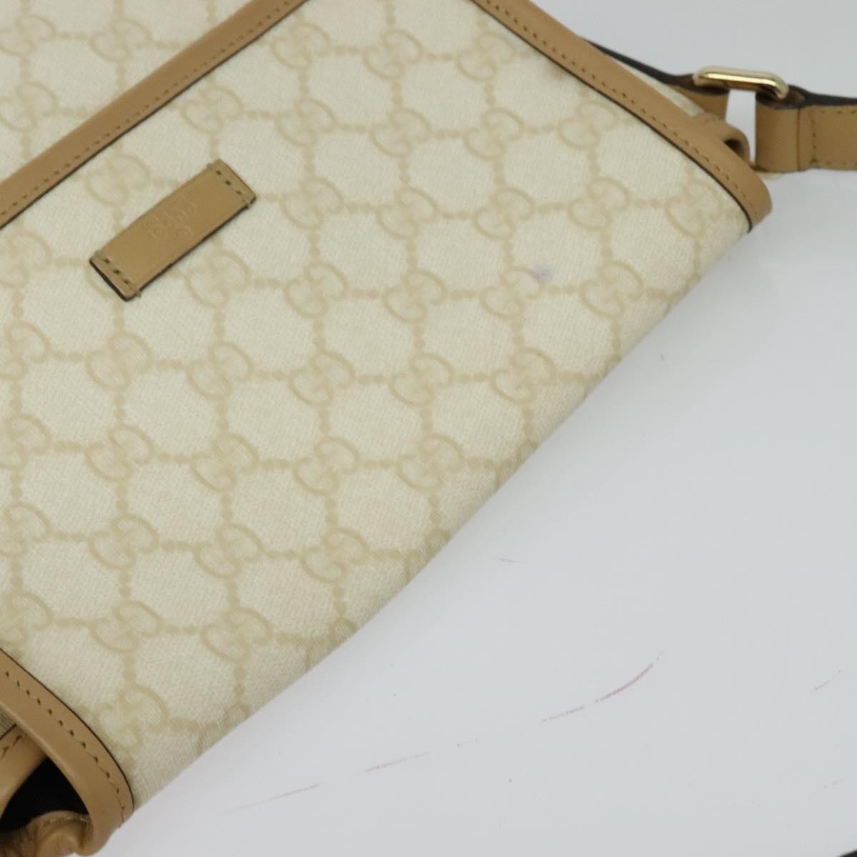 Gucci Flap Messenger GG Coated Canvas