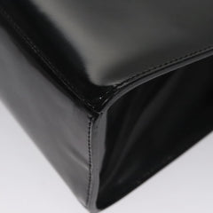 Salvatore Ferragamo Shopper Tote Patent Leather