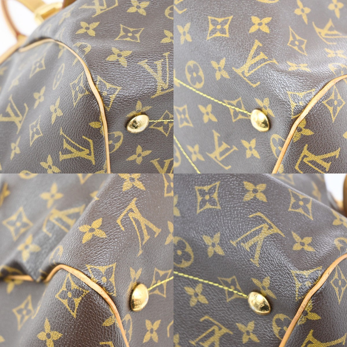 Louis Vuitton Tivoli Handbag Monogram Canvas