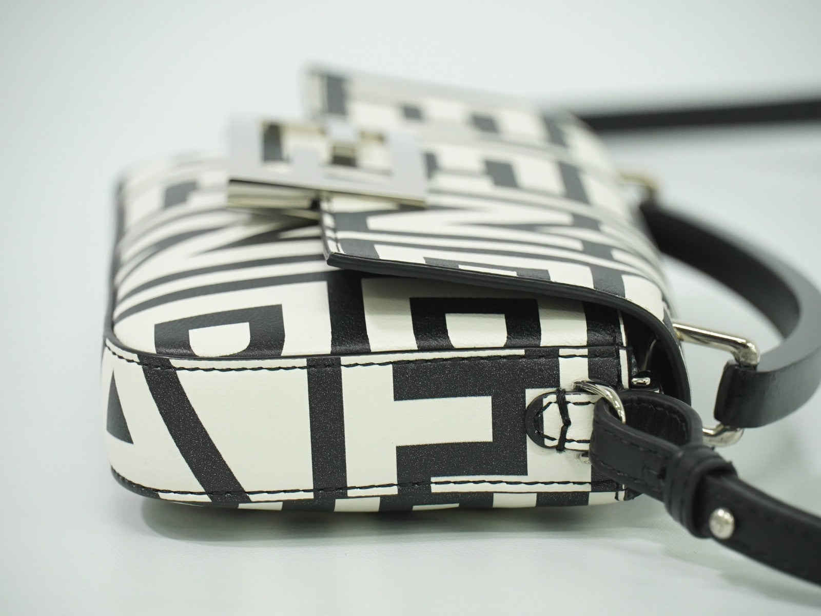 Fendi x Marc Jacobs Baguette NM Bag Printed Leather