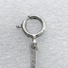 Tiffany & Co. Elsa Peretti Open Heart Pendant Necklace silver