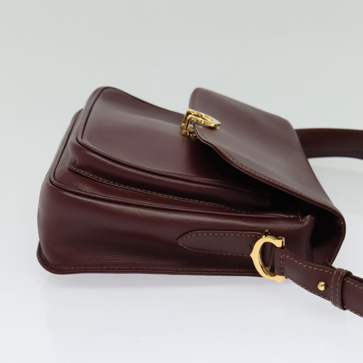 cartier Must de Cartier Shoulder Bag Leather