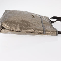 Salvatore Ferragamo Gancini Shoulder Bag Patent Leather