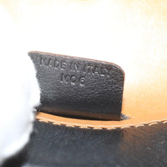 Celine Logo Triomphe Pouch Leather