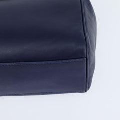 Celine Circle Logo Handbag Leather