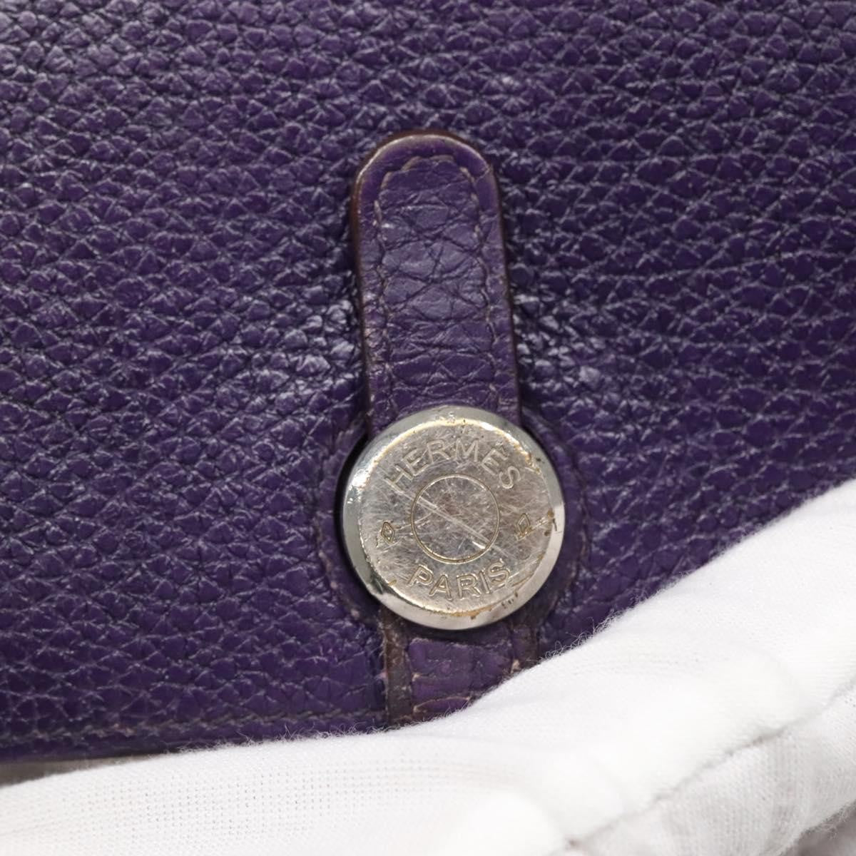 Hermes Dogon Duo Combined Wallet Leather