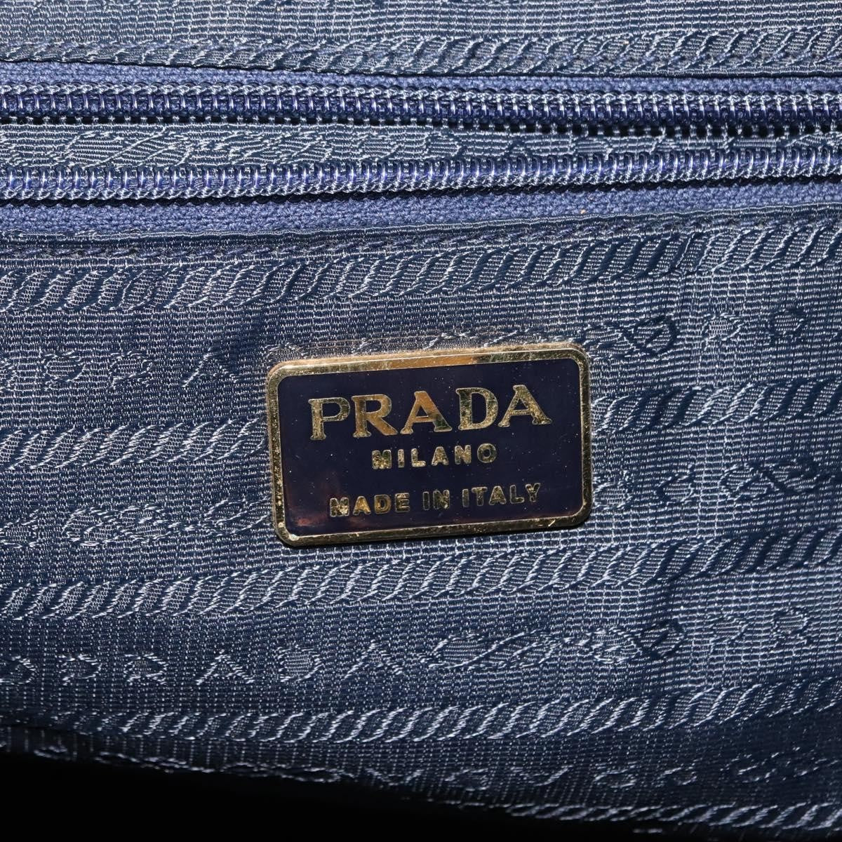 Prada Buckle Backpack Quilted Tessuto