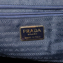 Prada Buckle Backpack Quilted Tessuto