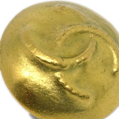 Chanel Vintage CC Round Clip-On Earrings Metal