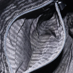 Prada Vintage Zip Tote Tessuto